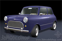 3d model of car